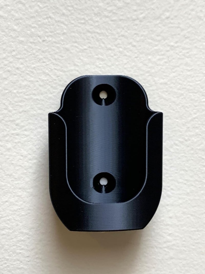Makesus Ceiling Fan Remote Holder Wall Mount for Hunter 99122 99123 Ceiling Fan Remote Controller (1 Pk Black) - Image 3